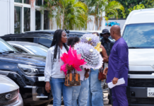 BoG arrests seven for using cedis note to make money bouquet